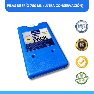 Pila de ULTRA Conservación FREEZEL 750 ml  X 1 unidad