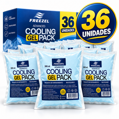 Bolsa de Gel Frío X36 de 300 ml – Resistente - Refrigerados y Congelados